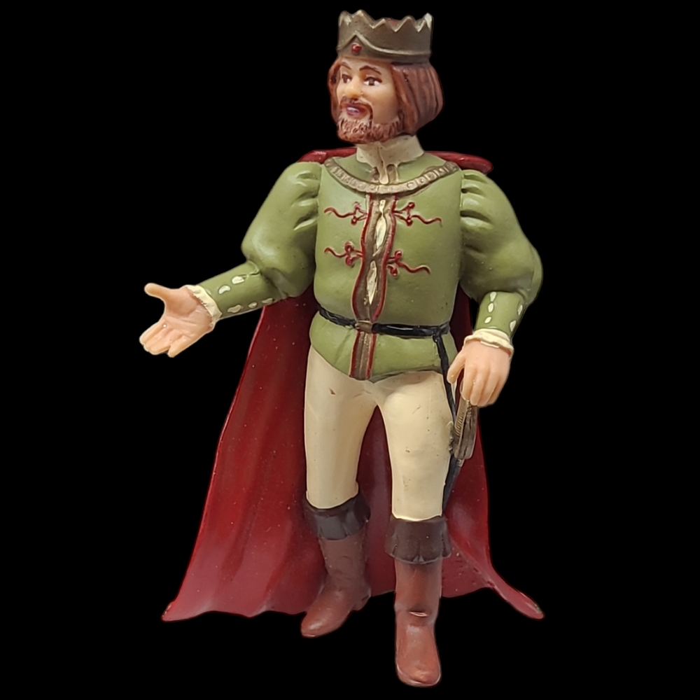 2002 PAPO MEDIEVIL "ROYAL KING" COLLECTIBLE FIGURE 3 3/4"